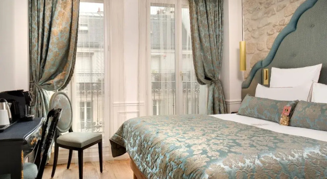 Двухместный номер Deluxe с балконом Hôtel Kleber Paris & Spa