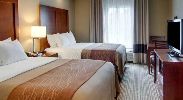 Четырёхместный номер Standard Comfort Inn West Monroe near Sports & Events Center
