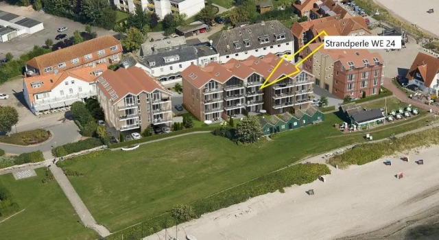 Апартаменты Meeresblick-Strandperle-Haus-2-WE-24