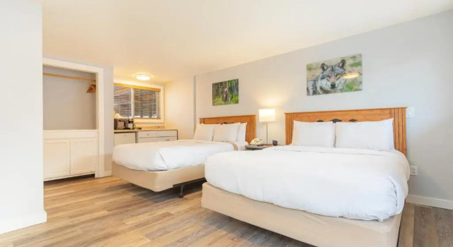 Четырёхместный номер Deluxe Miller Park Lodge