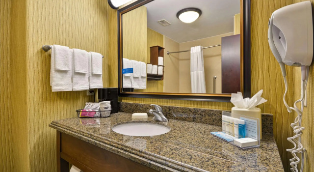 Четырёхместный номер Standard Hampton Inn & Suites Brenham