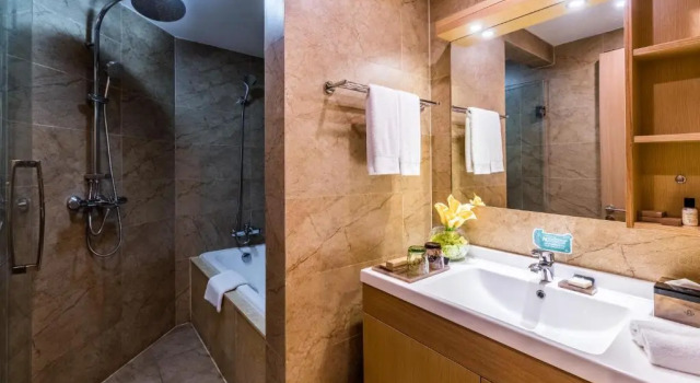Номер Deluxe Green Court Residence Jinqiao Diamond Shanghai