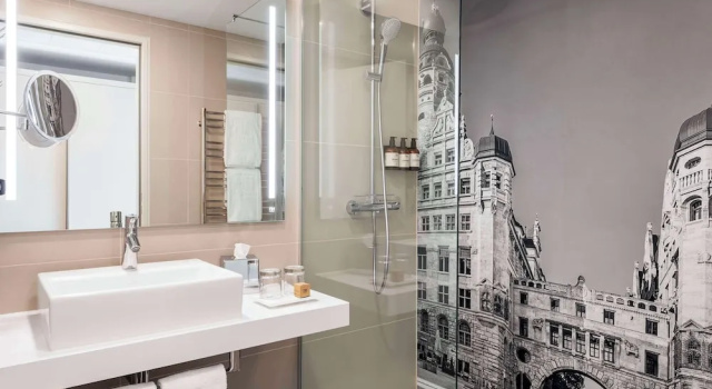 Double suite junior Avec vue NH Leipzig Zentrum
