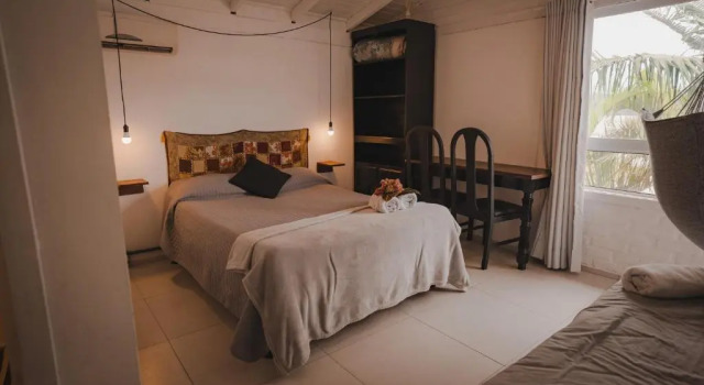 Семейный люкс Lagoa Nômade Hostel