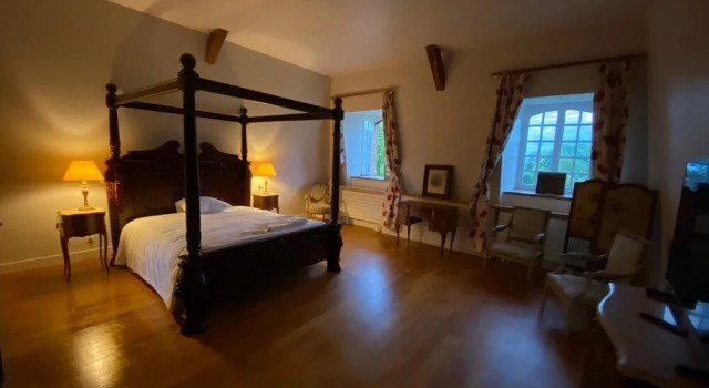 Номер Grand 24H LE MANS Château de Lauresse chambres dhôtes Luxe, avec services