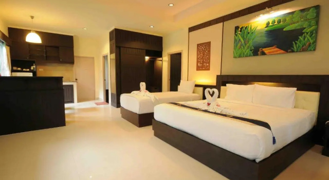 Трёхместный номер Standard Villa Wanida Garden Resort