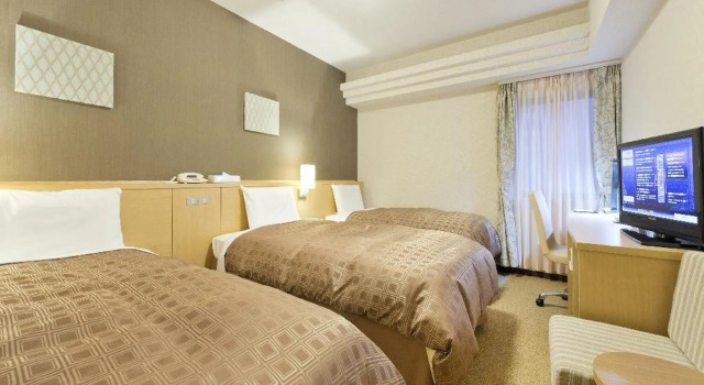 Трёхместный номер Standard Hotel Sunroute Sapporo