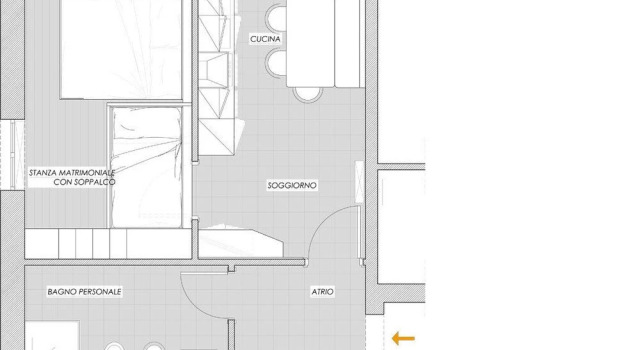 Апартаменты с видом на озеро Residence Ronchi