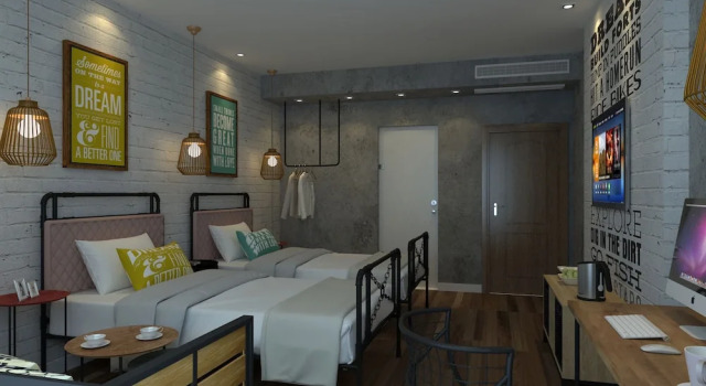 Двухместный номер Luxury Shanghai Vintage Hotel Disneyland Branch