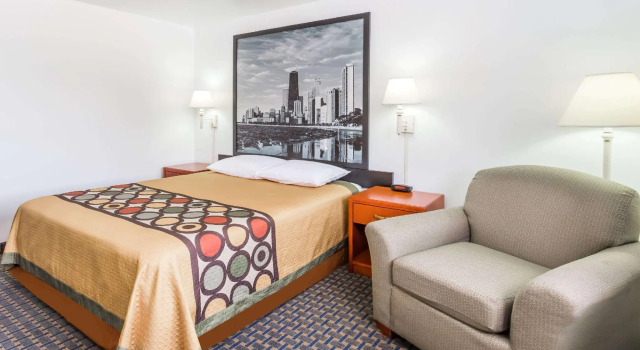 Двухместный номер Standard Super 8 by Wyndham Rock Falls Sterling Area