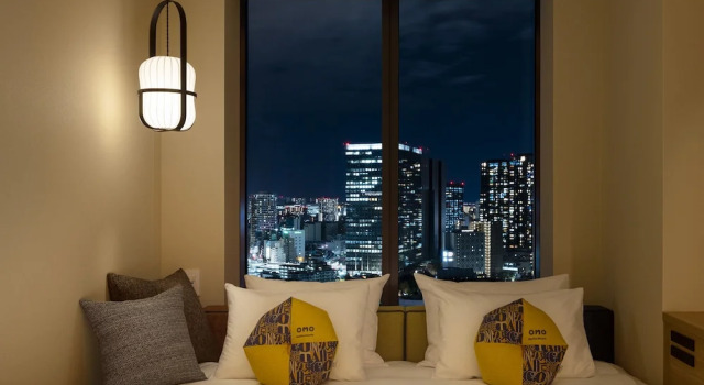 Двухместный номер OMO5 Tokyo Gotanda by Hoshino Resorts