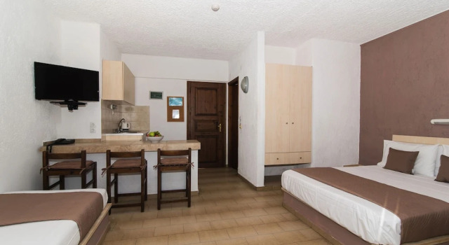 Четырёхместная студия Standard Aspro Hotel