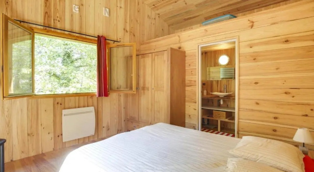 Belle villa en bois 6 personnes avec terrasse et Wi-Fi à Biscarrosse - FR-1-521-71, Забронировать Отель Бискарросс Côte landaise, рядом с Поле для гольфа Biscarrosse
