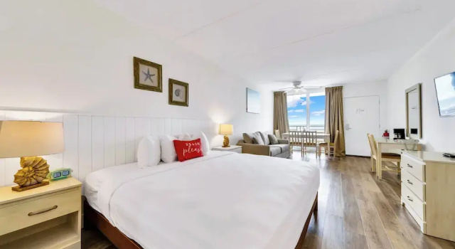 Двухместный люкс с балконом и с видом на океан Madison Resort Wildwood Crest