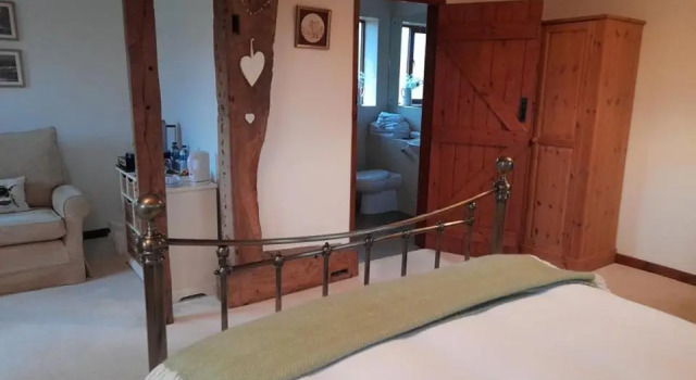 Deluxe dublă cameră Cowpasture Barn B&B