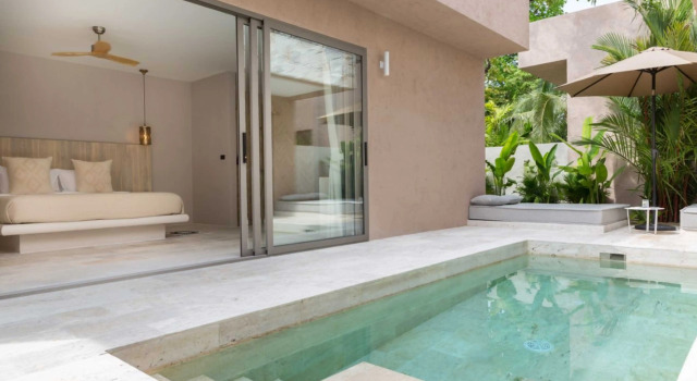 Двухместный люкс Дуплекс Eden Beach Bungalows