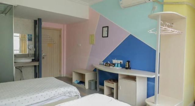 Двухместный номер Superior с видом на горы Huangshan Kunlun International Youth Hostel