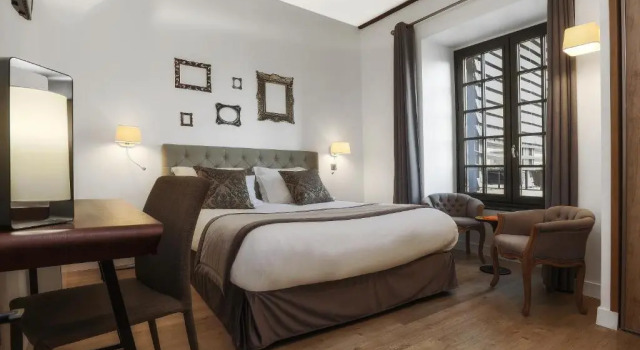 Номер Standard Hôtel Joyet de Maubec - Teritoria