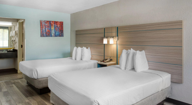 Standardowy czteroosobowy pokój Best Western Cairo