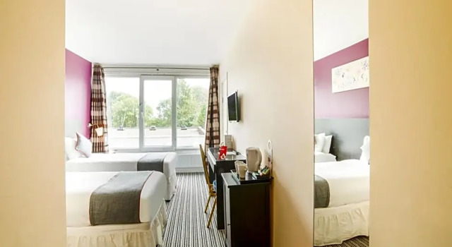 Номер Deluxe OYO The Chiltern Hotel