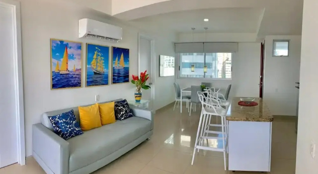 Apartment P1-6 Facing the sea With Pool and Wifi, Prenota Appartamento Cartagena de Indias Bolivar