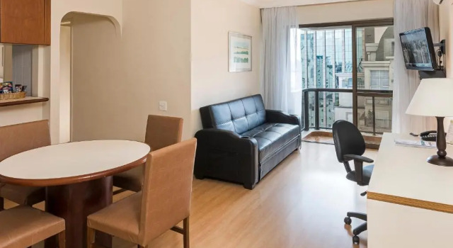 Central Park Flat Jardins, Забронировать Отель Отели Сан-Пауло 3 звезды, рядом с Conjunto Nacional, 3*