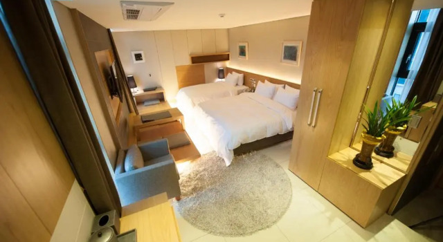 Трёхместный номер Deluxe Rian Hotel