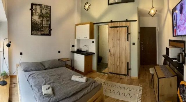 Двухместная студия Deluxe Hostel Mazurska 8a