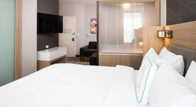 Двухместный люкс SpringHill Suites by Marriott Kansas City Northeast