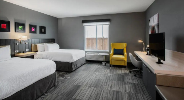 Четырёхместный номер Deluxe Hilton Garden Inn Winnipeg South
