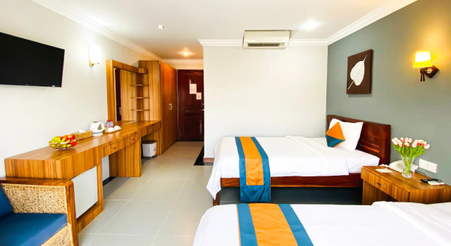 Двухместный номер Deluxe Ratana Angkor Hotel