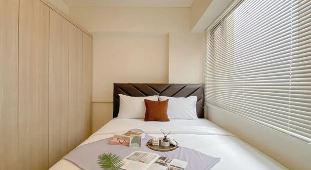 Tidy Warm Toned 2Br Apartment Meikarta
