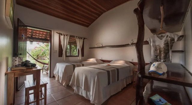Двухместный номер Standard с балконом Pousada Araras Pantanal Ecolodge