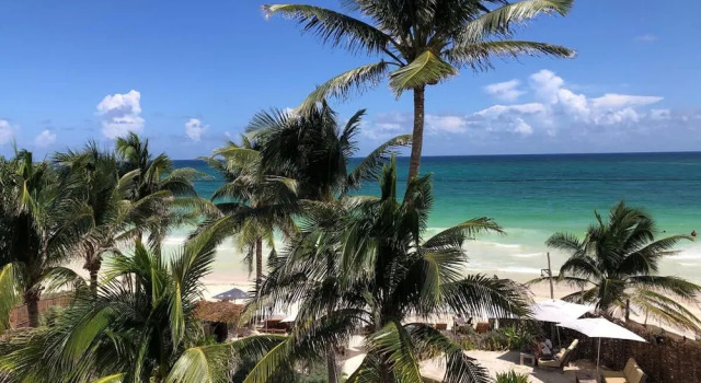 Студия Stylish Tulum Studio Terrace Pool Relax
