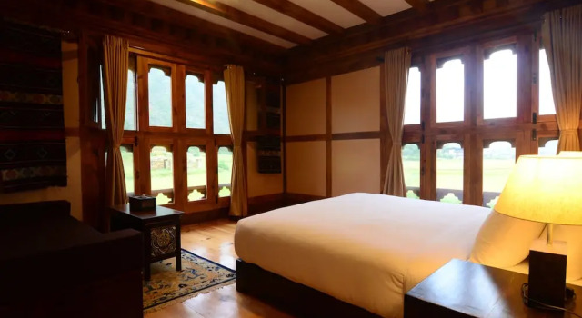 Luksusowy pokój The Village Lodge Paro