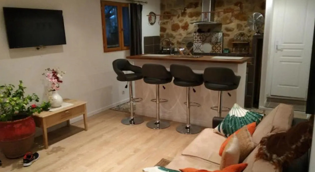 Bel appartement avec jardin privatif
