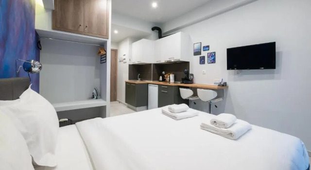 DK Mini Studio White Tower, Забронировать Мини-отель Отели Салоников 3 звезды, рядом с Музей Ататюрка, 3*