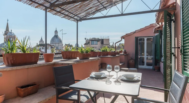 Номер Deluxe с 2 комнатами Piazza Navona Panoramic Penthouse