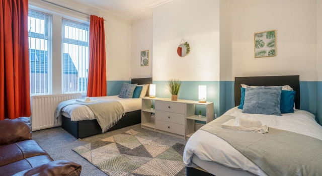 Апартаменты 3 Bed-free Parking-close to City