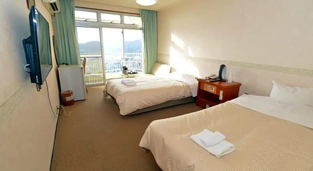 Standard- dobbelt værelse med udsigt Nagasaki Hotel Yataro