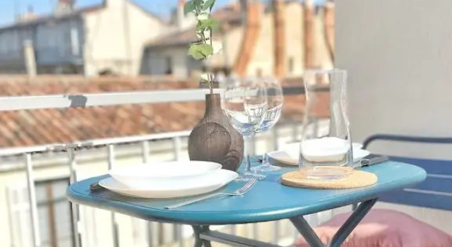 Grand 2 chambres avec terrasse Parc Longchamp