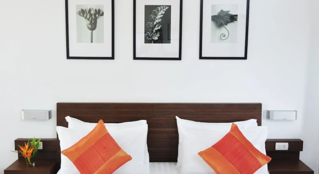 Двухместный номер Deluxe с балконом и с видом на сад Family House Zen Boutique Resort
