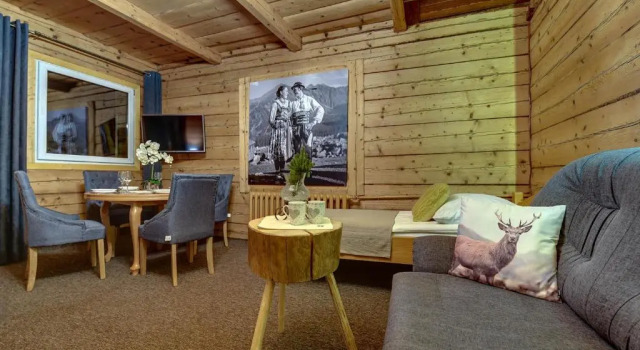 Семейный номер Standard Orla Village Bukowina - góralska willa w doskonałej lokalizacji - niedaleko Term Bukowina i wyciągów narciarskich