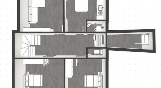 Апартаменты Comfort La Tanière du Corsaire - Coliving - jusquà 4 chambres - vue Rivière