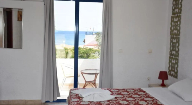 Студия с видом на море Kiotari Beach Apartments