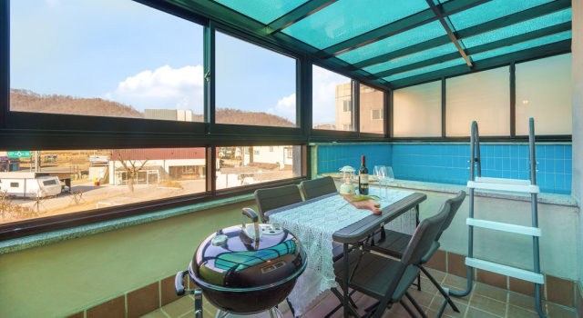 Номер Standard Gyeongju Gampo Laviangrose Pool Villa