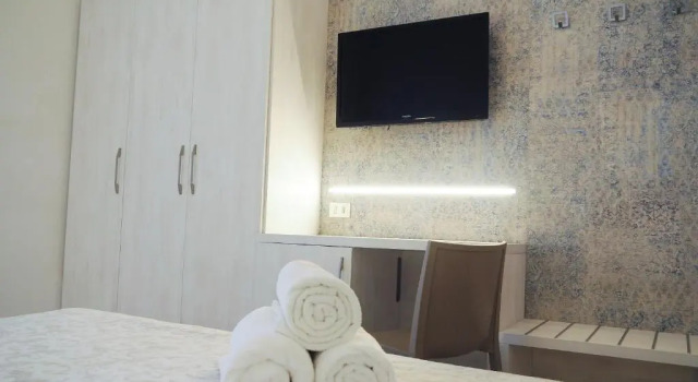 Четырёхместный номер Standard с видом на море Hotel Olympia