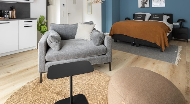Люкс Superior с балконом Limehome Osnabrück Johannisstraße