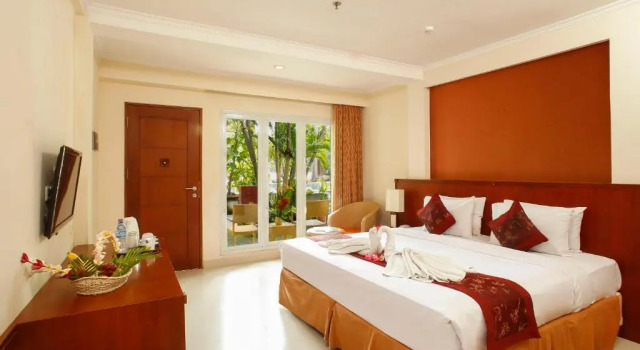 Двухместный номер Deluxe Restu Bali Hotel