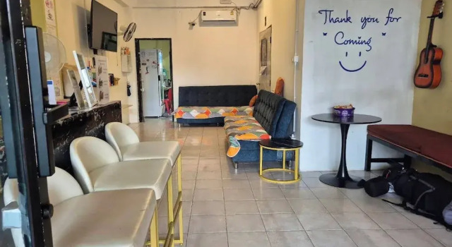 Кровать в общем номере DK1Hostel